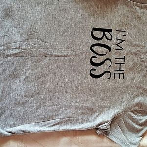 Kid's "I'm the Boss" T-shirt by Avon